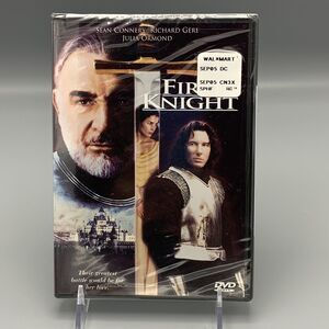 First Knight DVD 1995 New Sean Connery Richard Gere Julia Ormond 043396711792